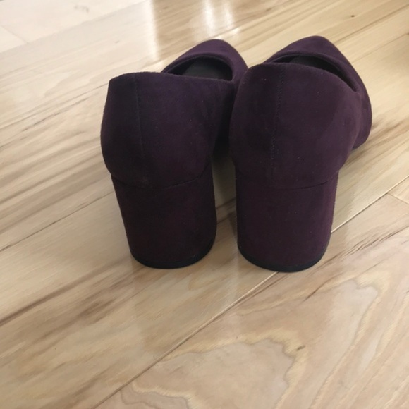 Christian Siriano purple block heels. NWT - Picture 5 of 6